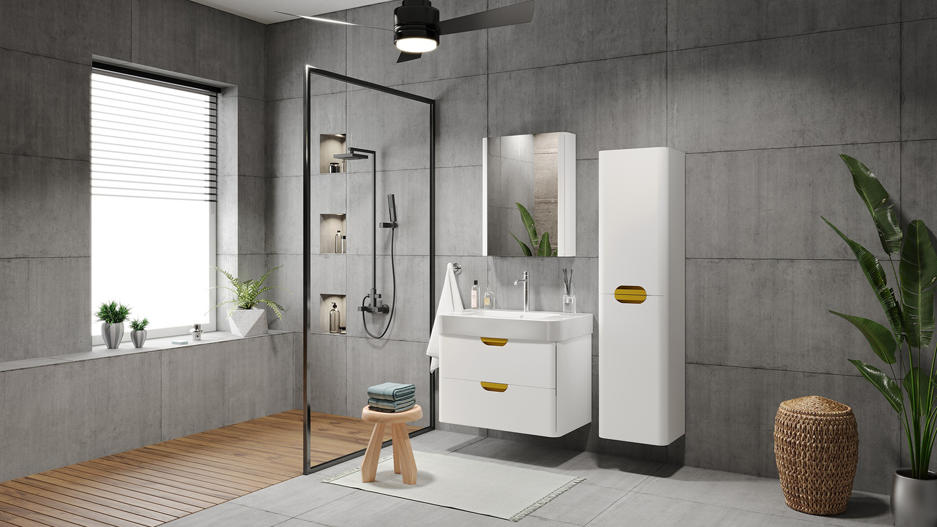 Banyo Tasarımında 2025’in Renk Trendleri Banyo Tasarımında 2025’in Renk Trendleri